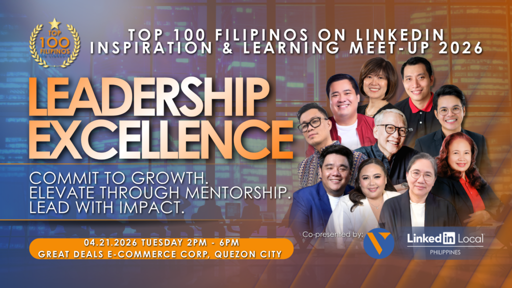 Top Filipinos on LinkedIn Leadership Meet up