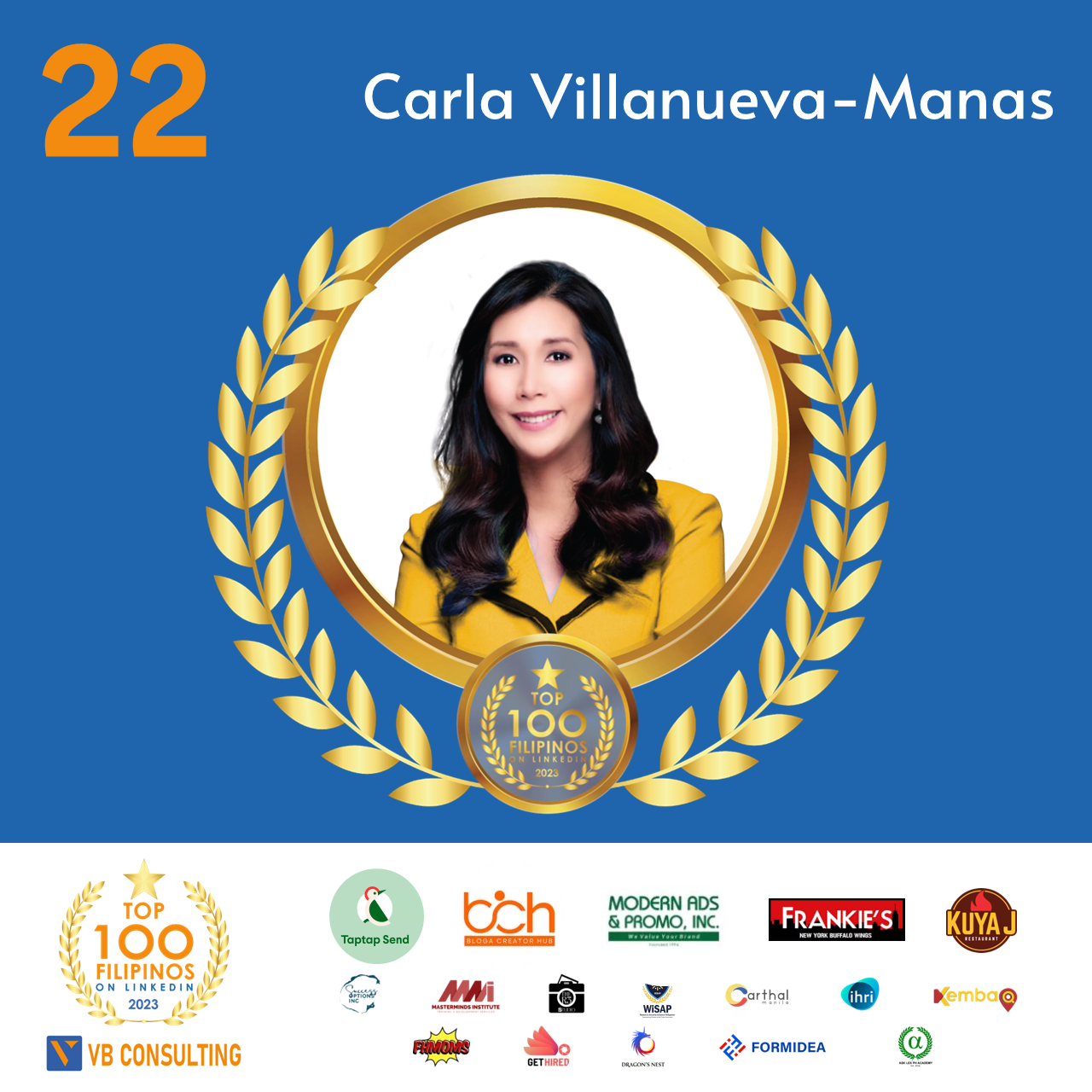 100 Most Influential Filipino Women on LinkedIn 2022